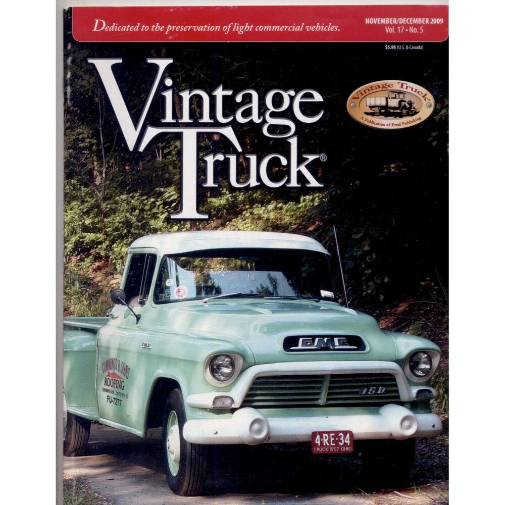VINTAGE TRUCK NOV/DEC 2009, 1957 Half-Ton, 1932 Ford Truck, 1953 Hydra-Matic Pic
